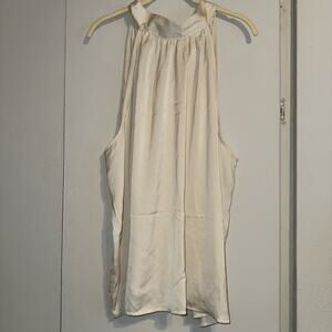 GAP Satin Tie Back Halter Top Size XXL